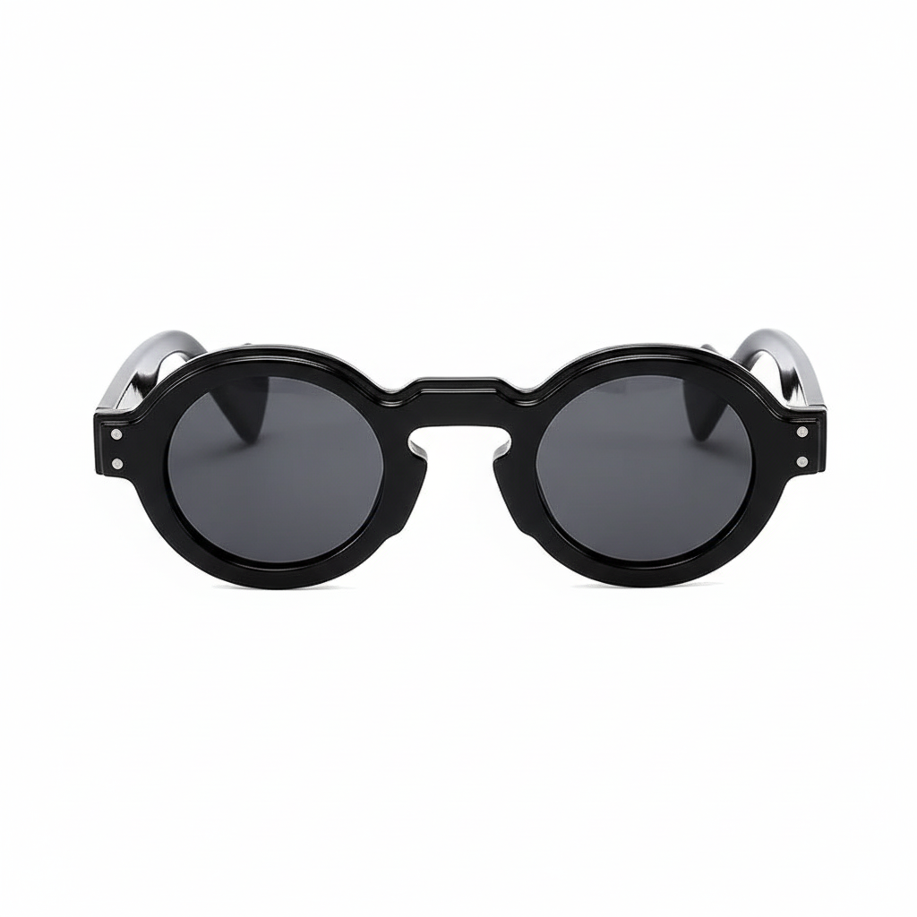 Óculos preto vista frontal