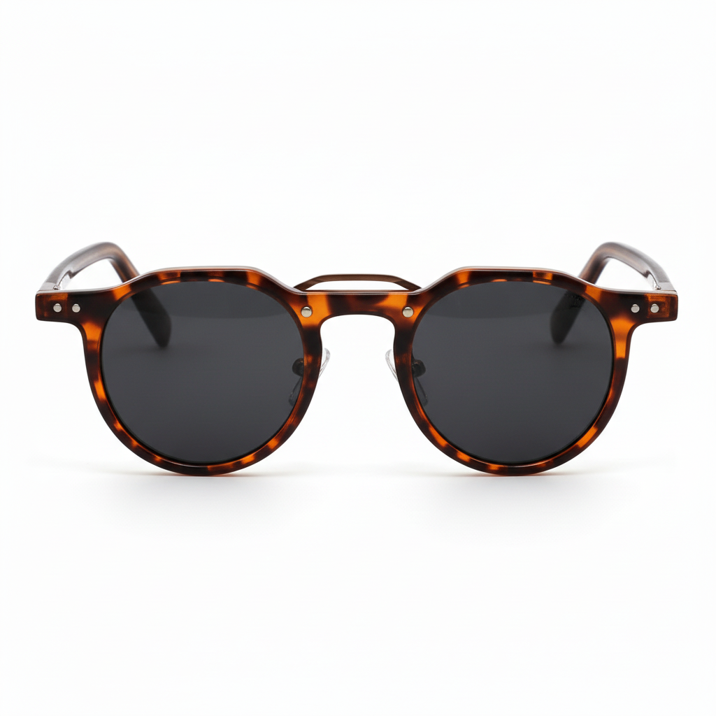 Óculos tartaruga - vista frontal