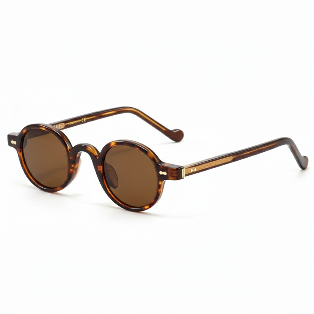 Tortoiseshell sunglasses - white background