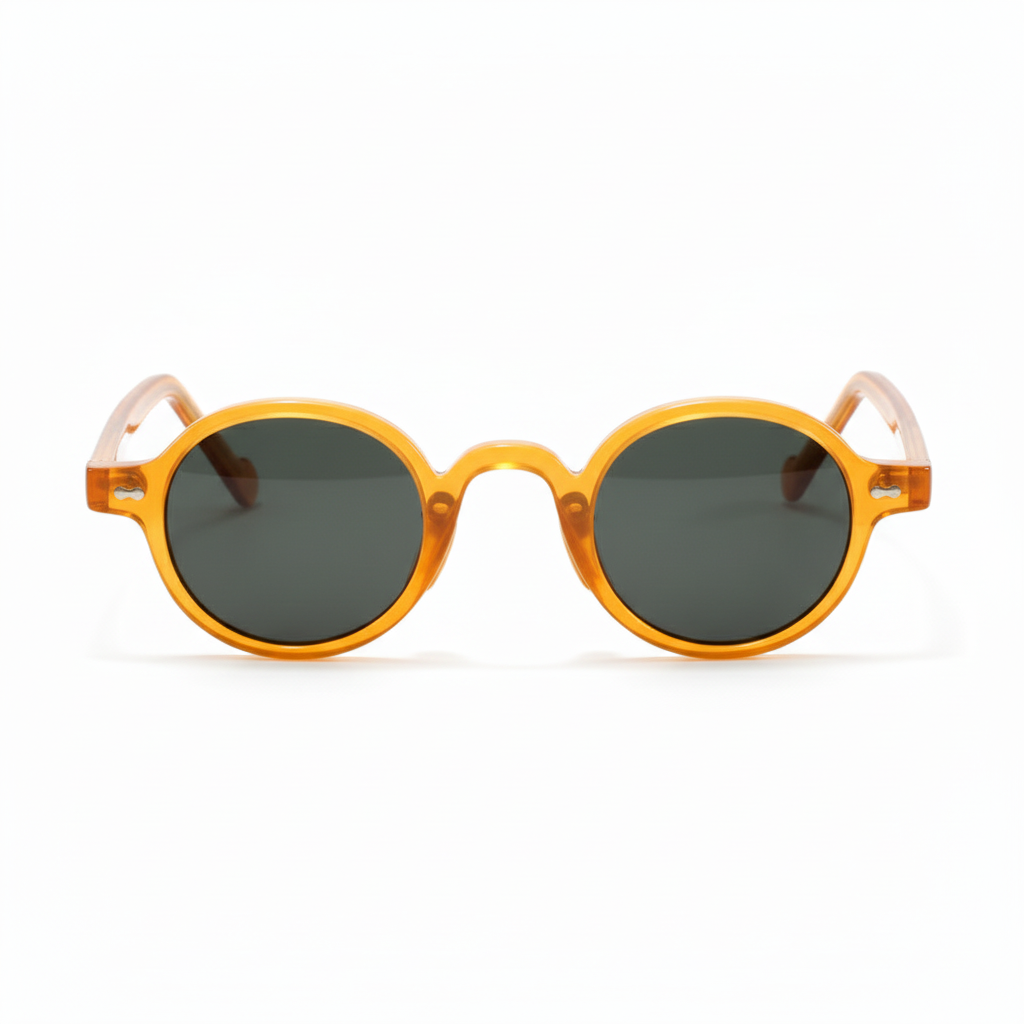 Orange sunglasses - frontal view